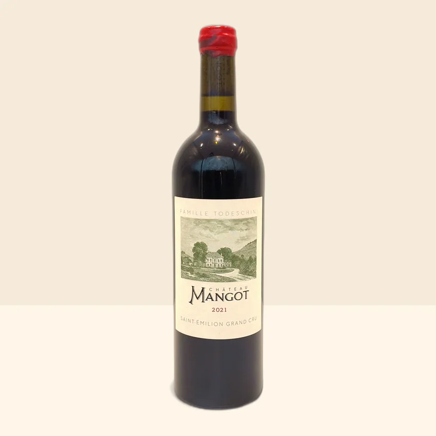bouteille de Vin Saint-Émilion Grand Cru de Château Mangot - 2021