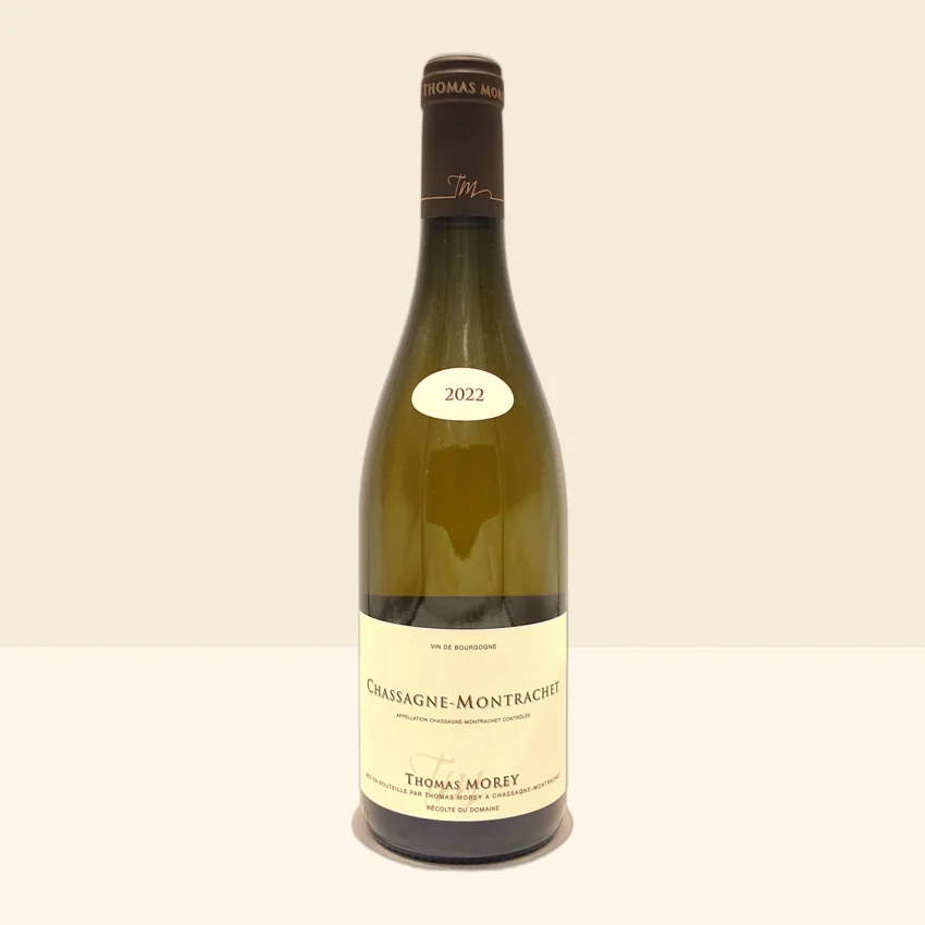 bouteille de Vin Chassagne-Montrachet Blanc de Thomas Morey - 2022