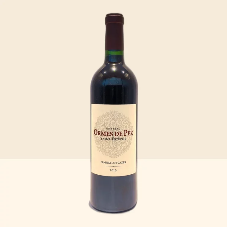 bouteille de Vin Saint-Estèphe de Château Ormes de Pez - 2019