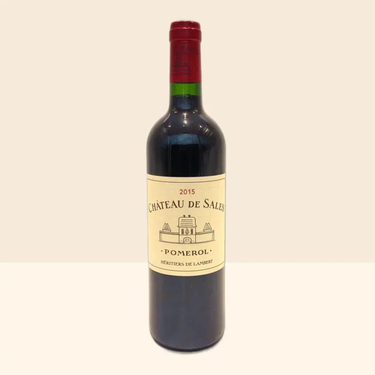 bouteille de Vin Pomerol de Château de Sales - 2015