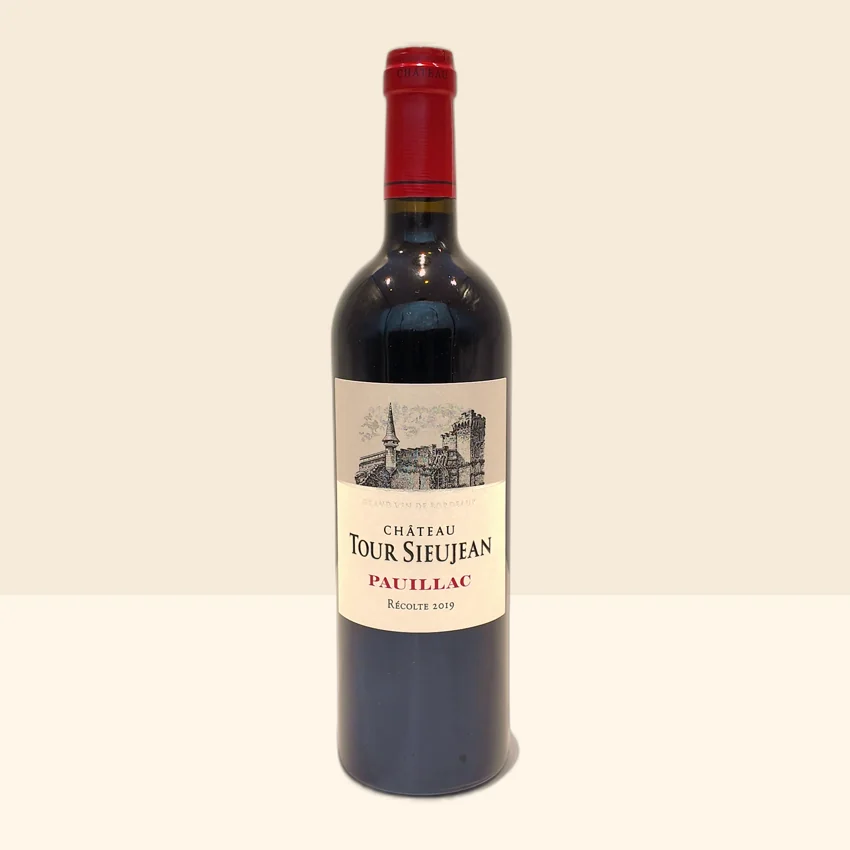 bouteille de Vin Pauillac de Château Tour Sieujean - 2019