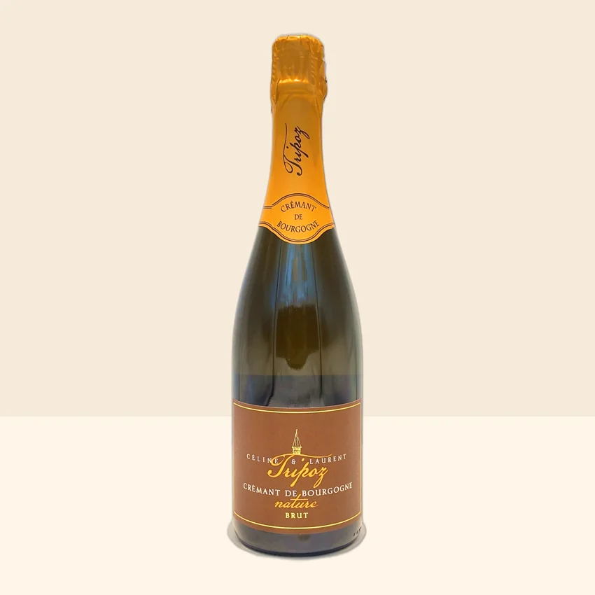 bouteille de Vin Crémant de Bourgogne Cuvée Nature de Céline & Laurent Tripoz -