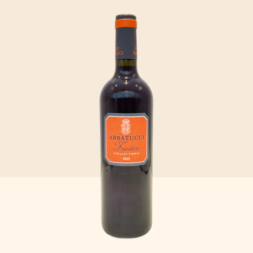 bouteille de Vin Faustine Rouge de Abbatucci - 2025