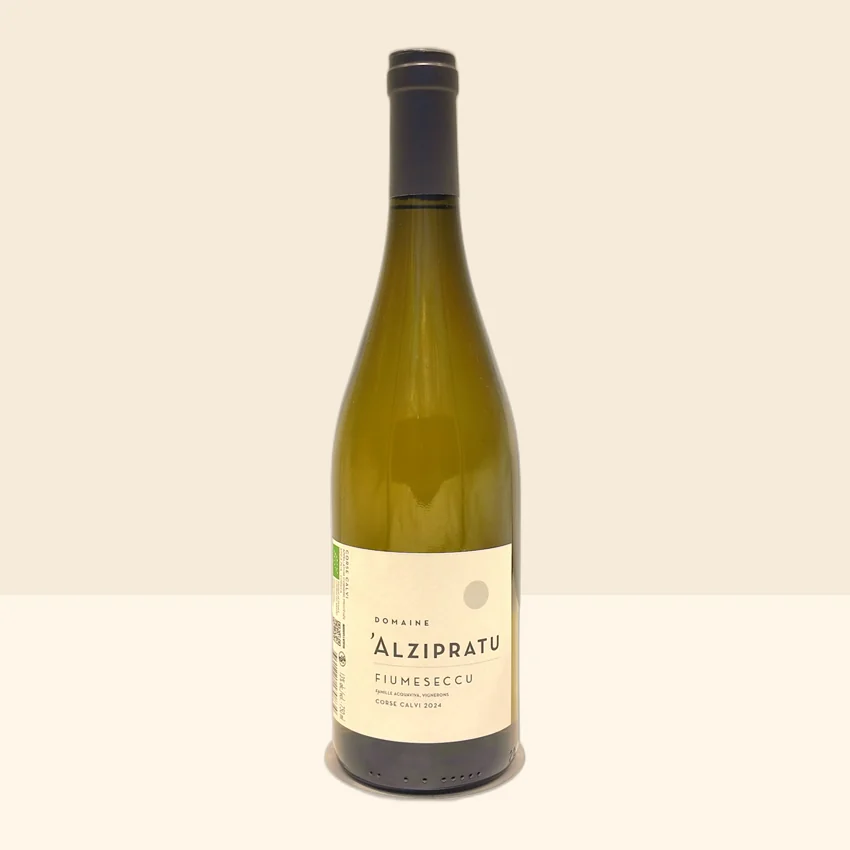 bouteille de Vin Fiumeseccu Blanc de Alzipratu - 2024