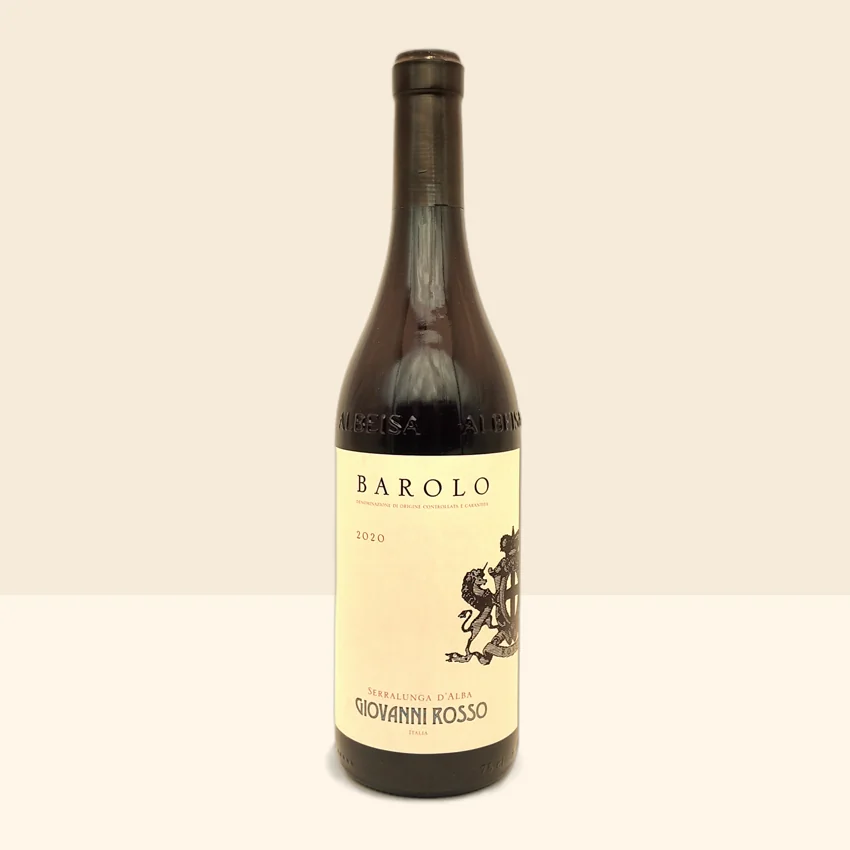 bouteille de Vin Barolo Classico de Giovanni Rosso - 2020