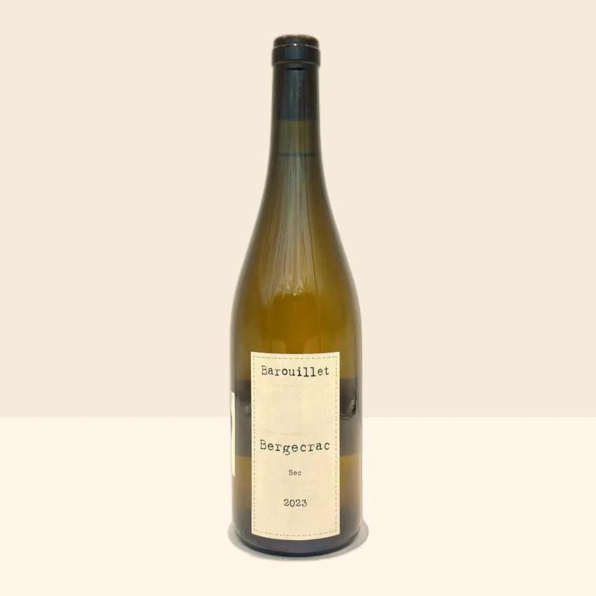 bouteille de Vin Bergecrac Blanc de Barouillet - 2023