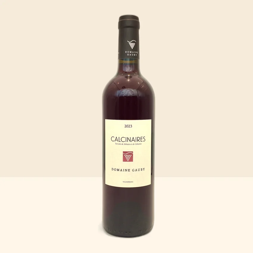 bouteille de Vin Les Calcinaires Rouge de Gauby - 2023