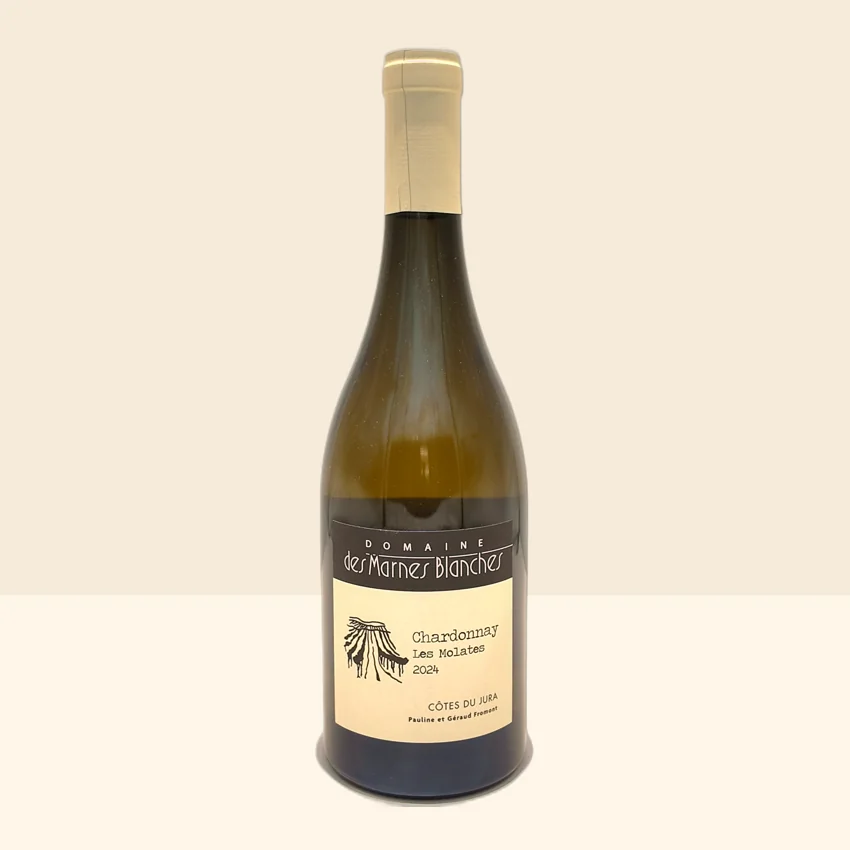 bouteille de Vin Chardonnay Les Molates de Domaine des Marnes Blanches - 2024