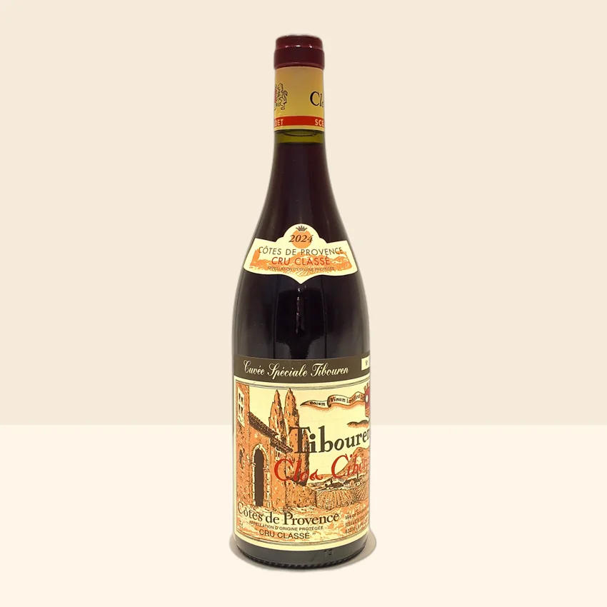 bouteille de Vin Cuvée Spéciale Tibouren Rouge de Clos Cibonne - 2024