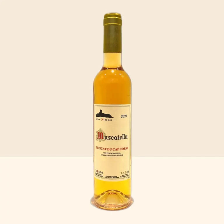 bouteille de Vin Muscatellu - Muscat du Cap Corse de Clos Nicrosi - 2022