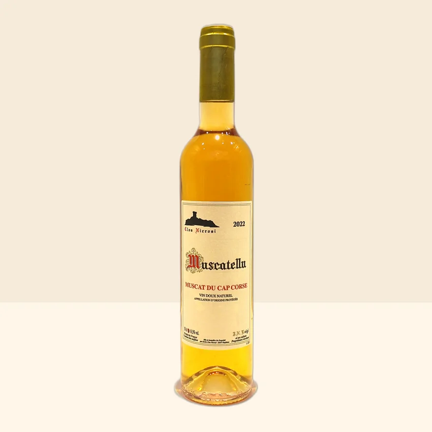 bouteille de Vin Muscatellu - Muscat du Cap Corse de Clos Nicrosi - 2022