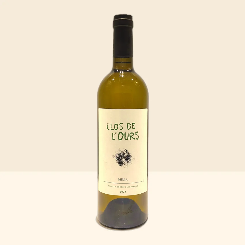 bouteille de Vin Milia de Clos de l'Ours - 2023
