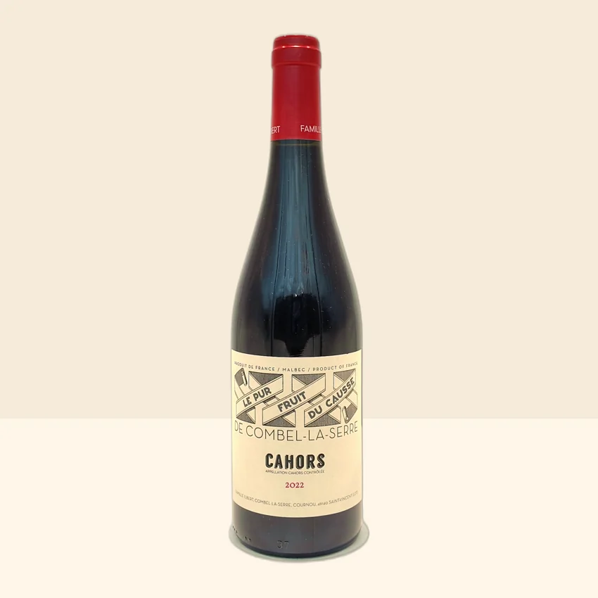 bouteille de Vin Pur Fruit du Causse de Château Combel La Serre - 2022