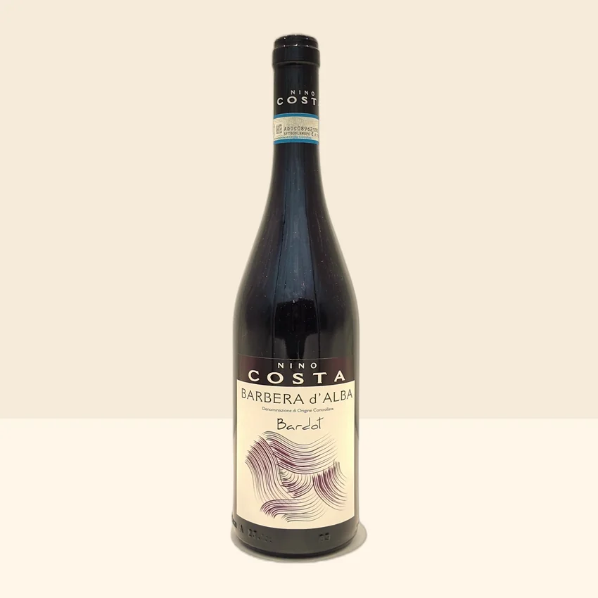 bouteille de Vin Barbera d'Alba Bardot de Nino Costa - 2024