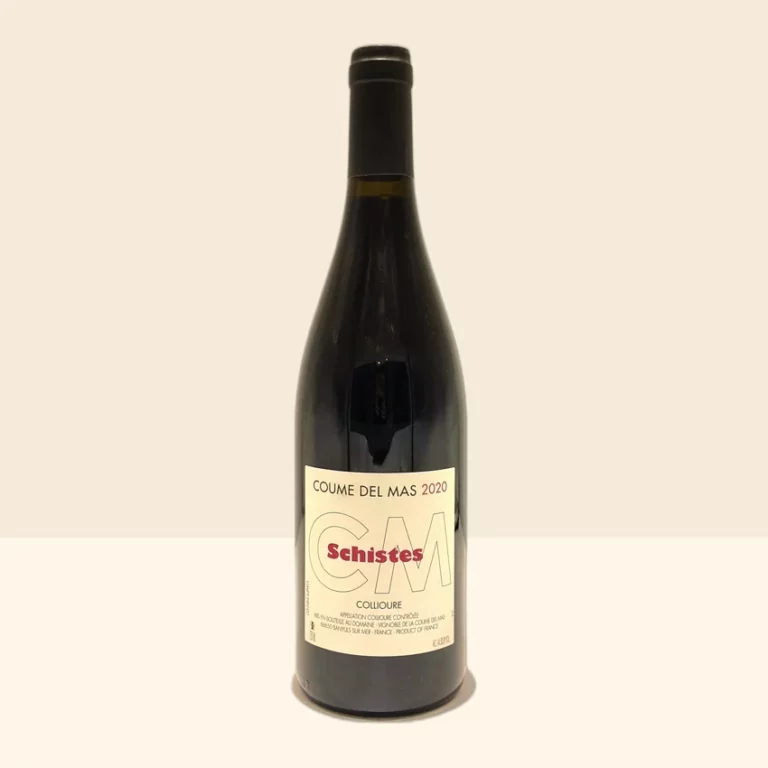 bouteille de Vin Schistes de Coume Del Mas - 2020