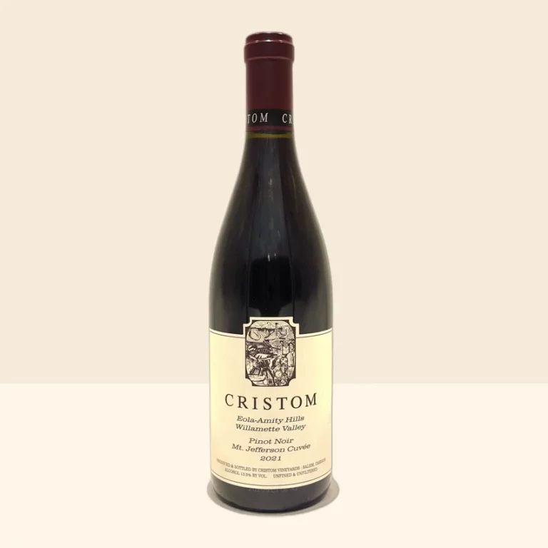 bouteille de Vin Mt Jefferson Pinot Noir de Cristom - 2021