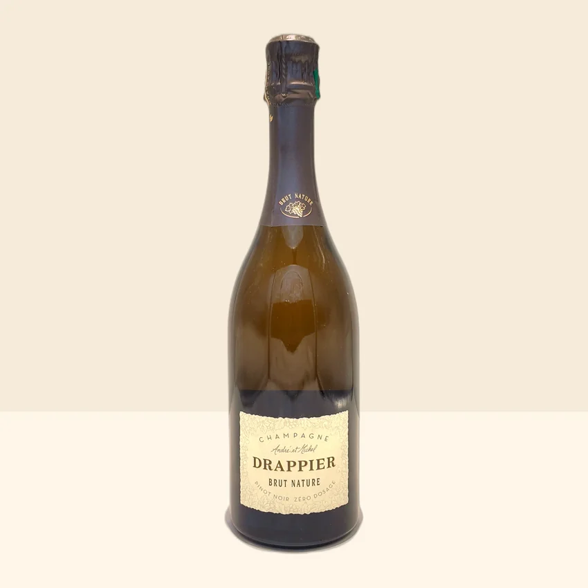 bouteille de Vin Champagne Brut Nature de Drappier -