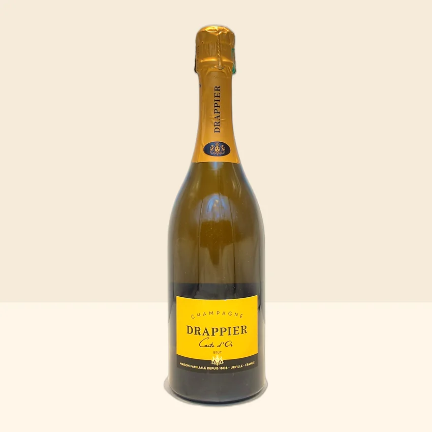 bouteille de Vin Champagne Carte d'or de Drappier -