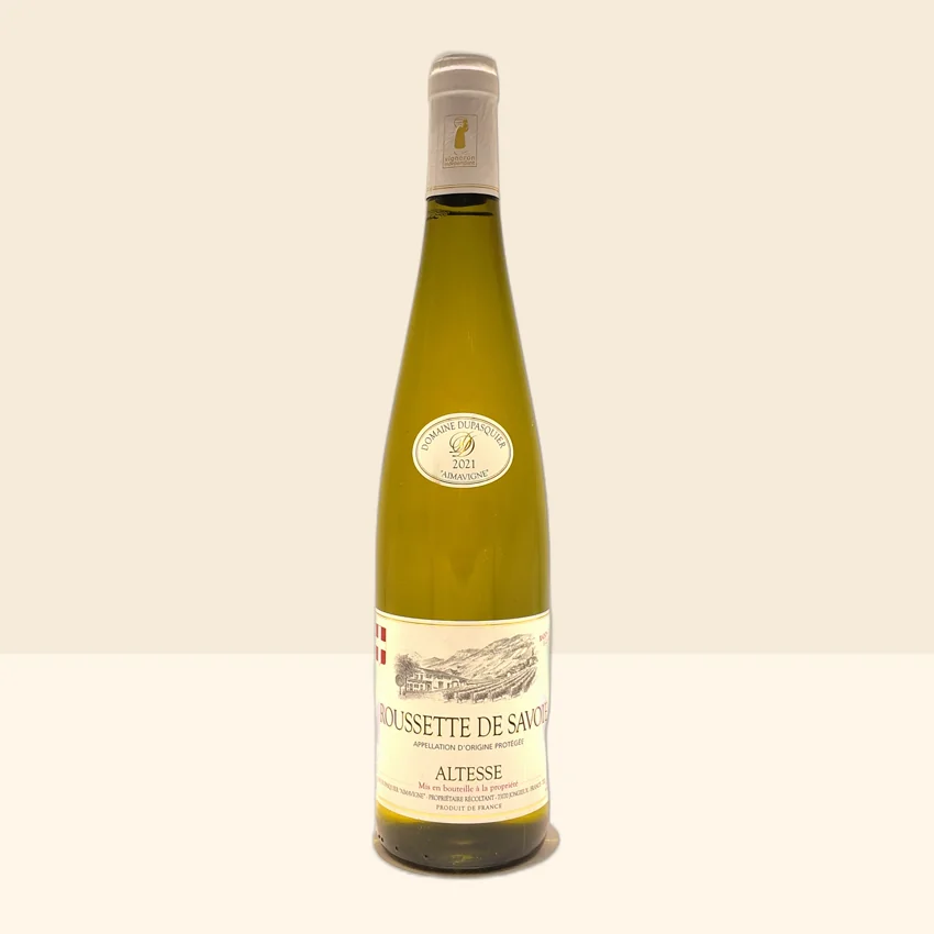 bouteille de Vin Roussette de Savoie de Dupasquier - 2021