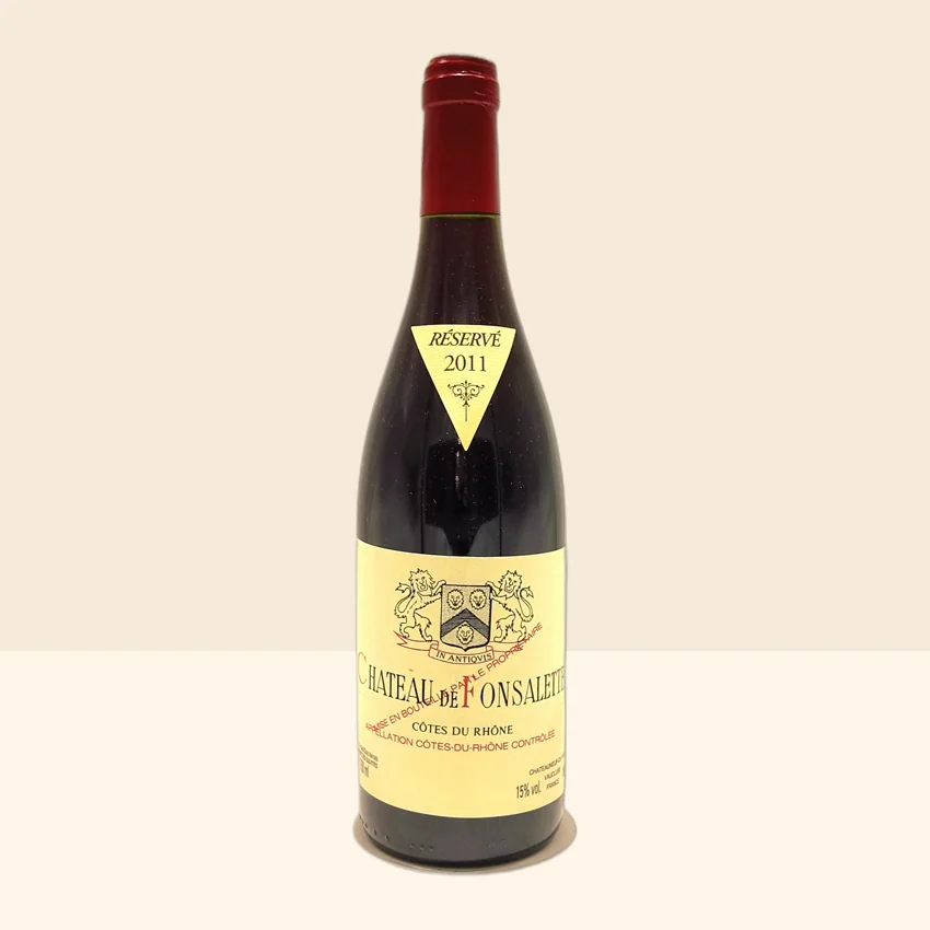 bouteille de Vin Château Fonsalette de Emmanuel Reynaud - 2011