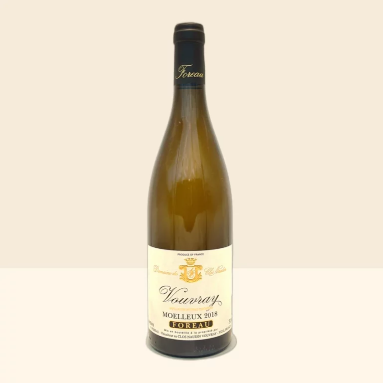 bouteille de Vin Vouvray Moelleux de Clos Naudin - Vincent Foreau - 2018
