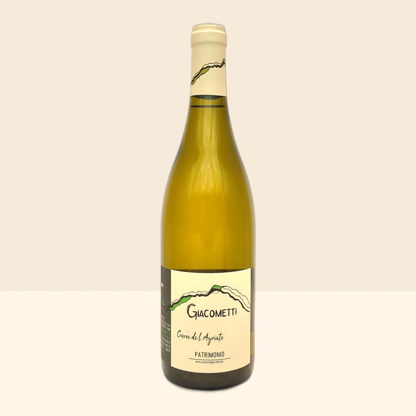 bouteille de Vin Cuvée de l'Agriate Blanc de Giacometti - 2024