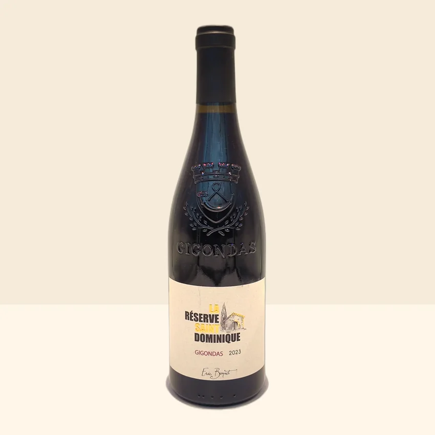 bouteille de Vin Gigondas de La Réserve Saint Dominique - 2023