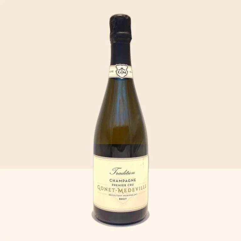 bouteille de Vin Champagne 1er Cru Tradition de Gonet-Médeville -