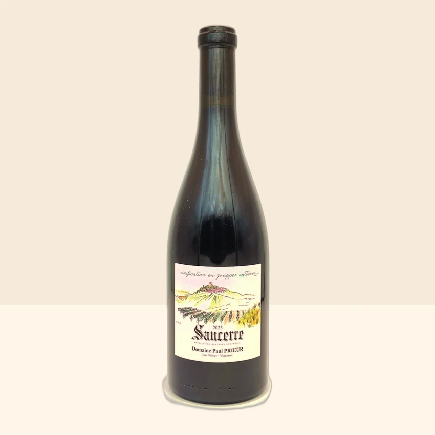 bouteille de Vin Vinification en Grappes Entières de Paul Prieur - 2023