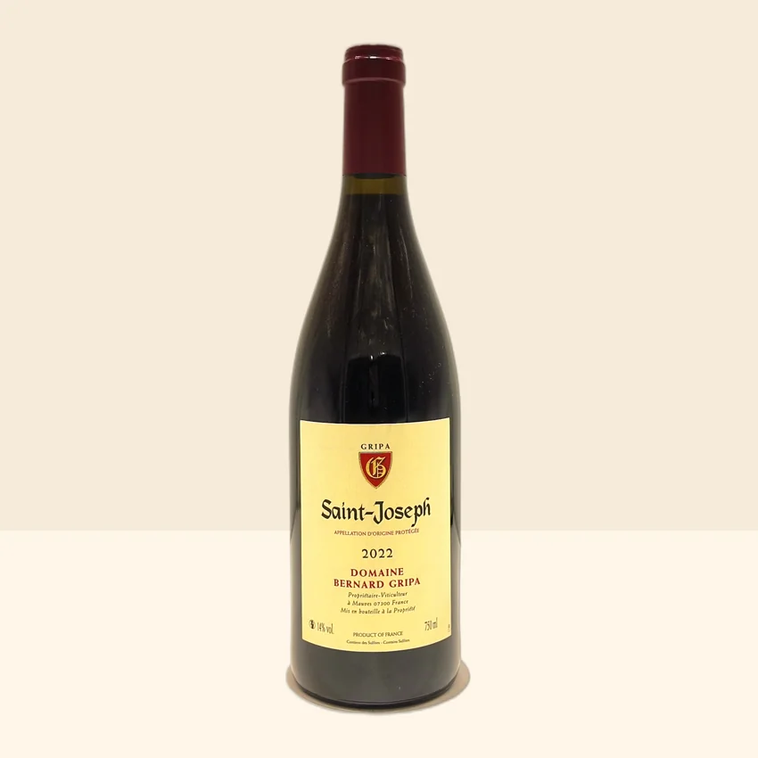 bouteille de Vin Saint-Joseph Rouge de Bernard Gripa - 2022