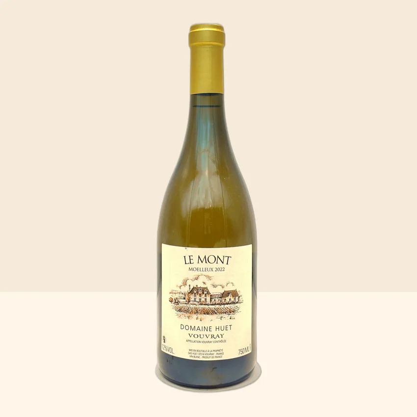 bouteille de Vin Le Mont Moelleux de Huet - 2022