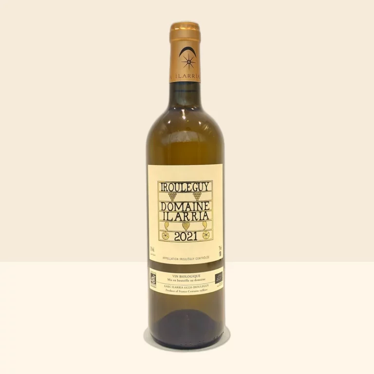 bouteille de Vin Irouléguy Blanc de Ilarria - 2021