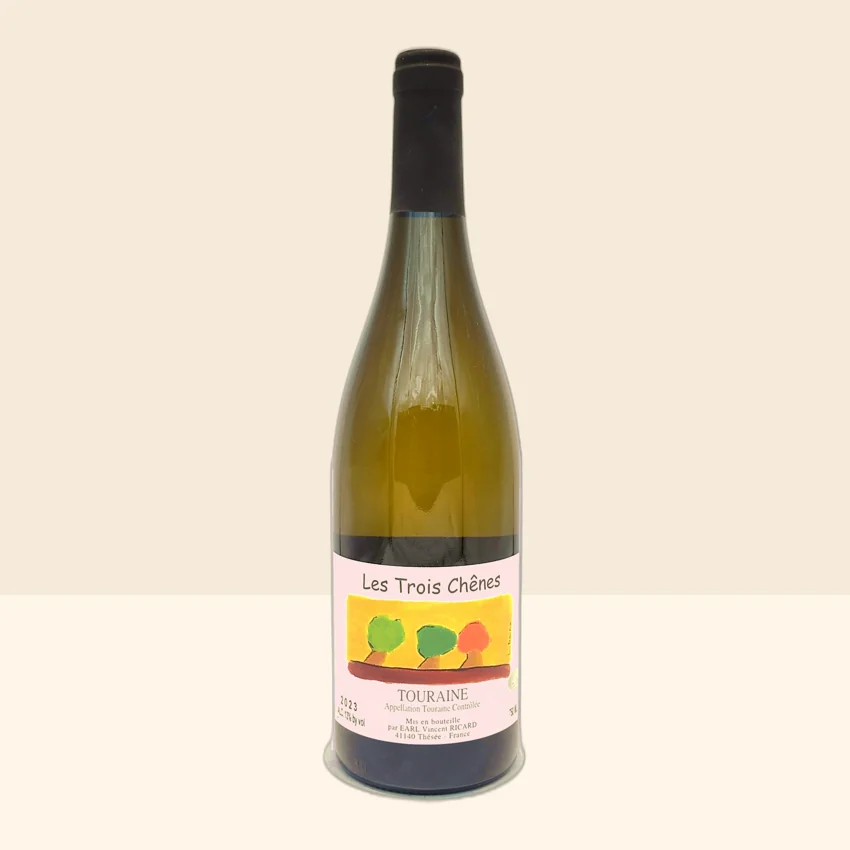 bouteille de Vin Les Trois Chênes de Vincent Ricard - 2023