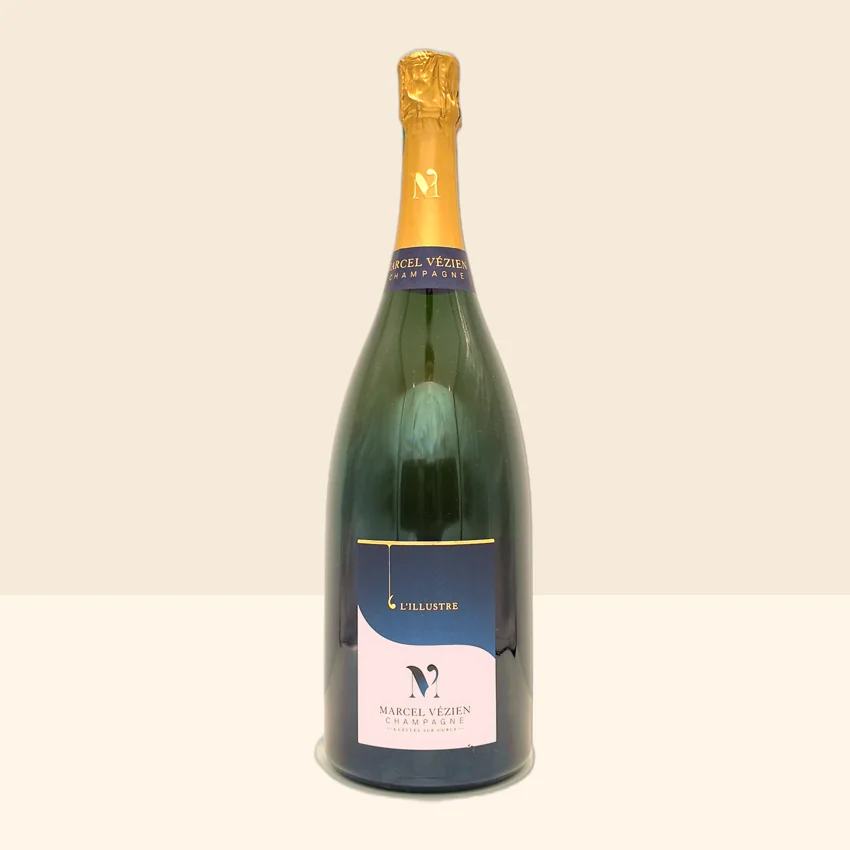bouteille de Vin Champagne L'Illustre de Marcel Vézien -