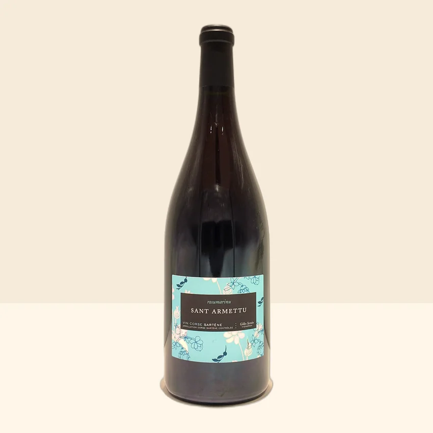 bouteille de Vin Rosumarinu Rouge de Sant Armettu - 2024