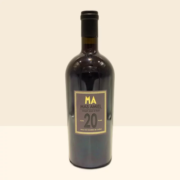 bouteille de Vin Maury 20 ans d'Âge de Mas Amiel -
