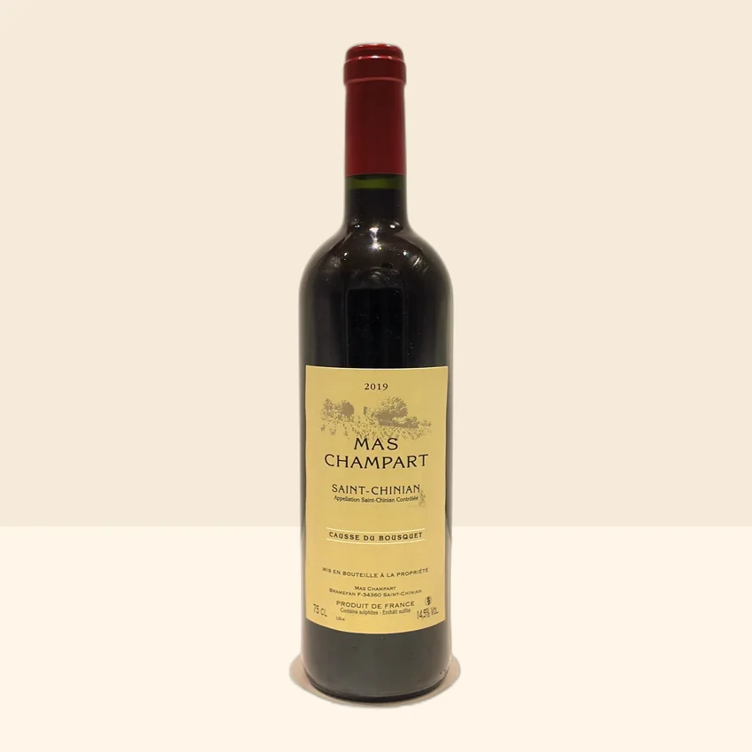 bouteille de Vin Causse du Bousquet de Mas Champart - 2019