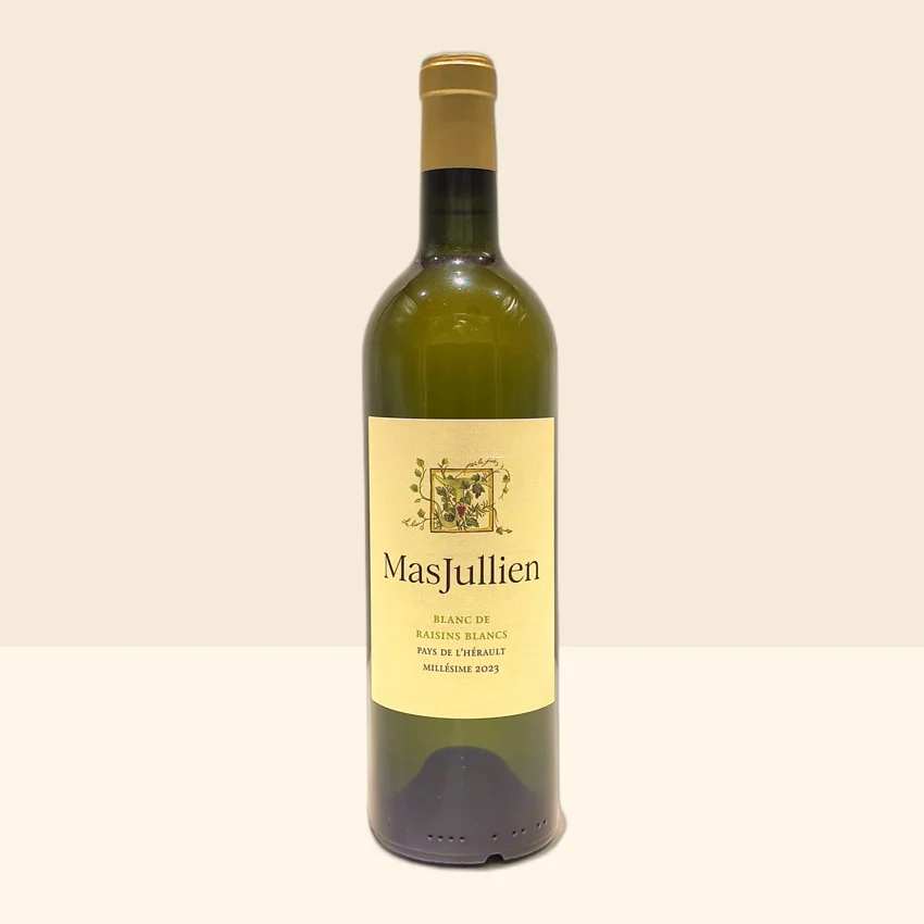 bouteille de Vin Blanc de Mas Jullien - 2023