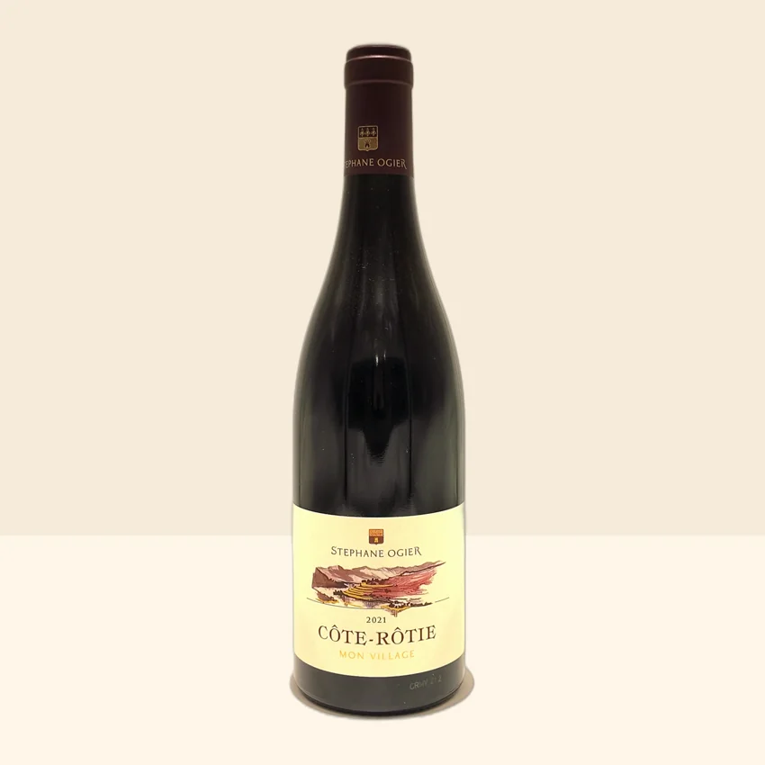 bouteille de Vin Côte-Rôtie Mon Village de Stéphane Ogier - 2021