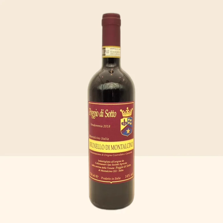 bouteille de Vin Brunello Di Montalcino de Poggio di Sotto - 2018