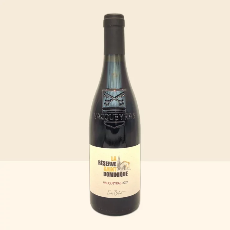 bouteille de Vin Vacqueyras de La Réserve Saint Dominique - 2023