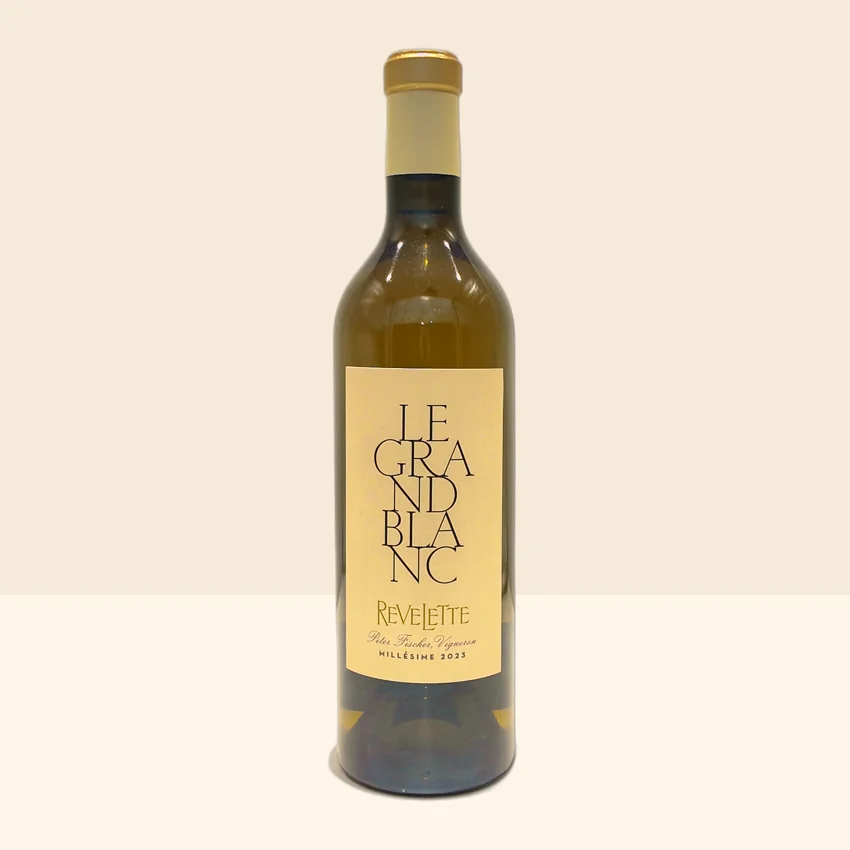 bouteille de Vin Le Grand Blanc de Château Revelette - 2023