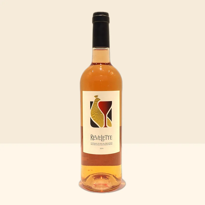 bouteille de Vin Rosé de Château Revelette - 2024