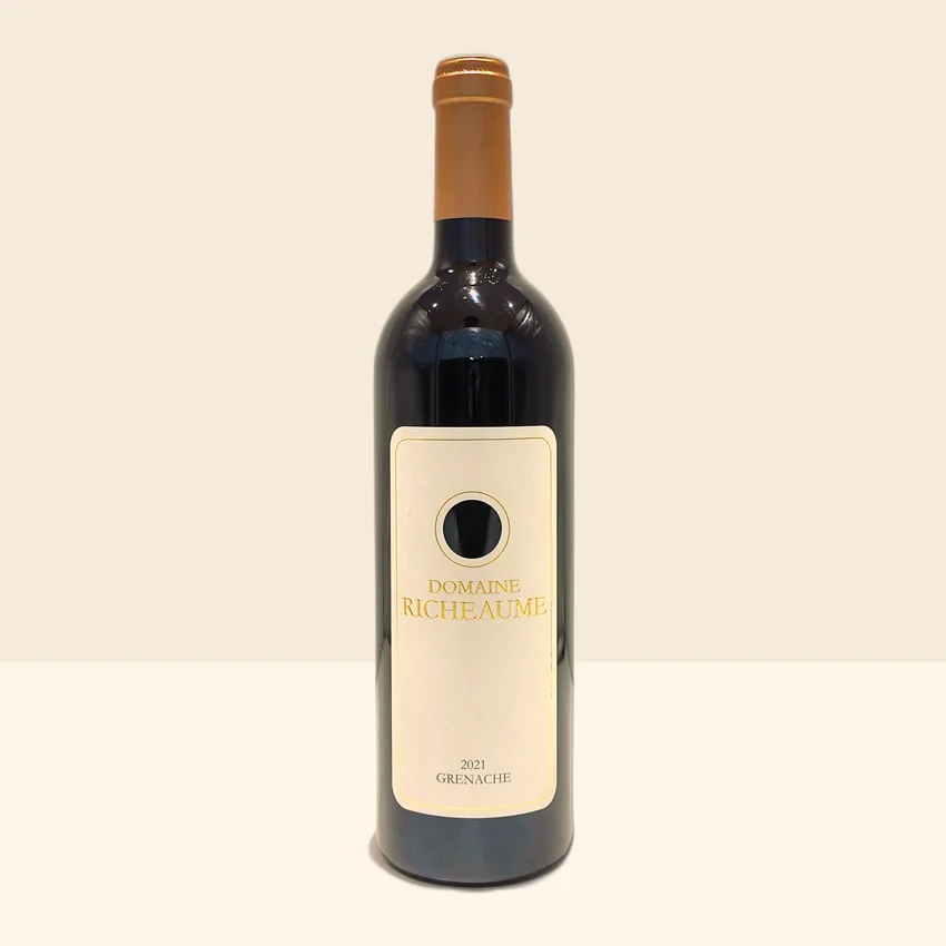 bouteille de Vin Grenache de Richeaume - 2021
