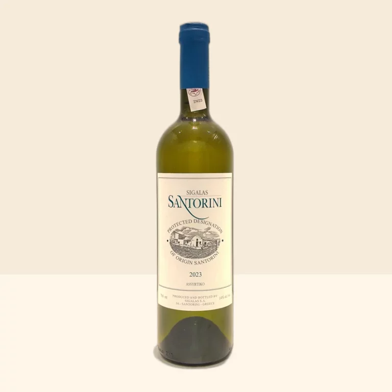 bouteille de Vin Santorini Assyrtiko de Sigalas - 2023