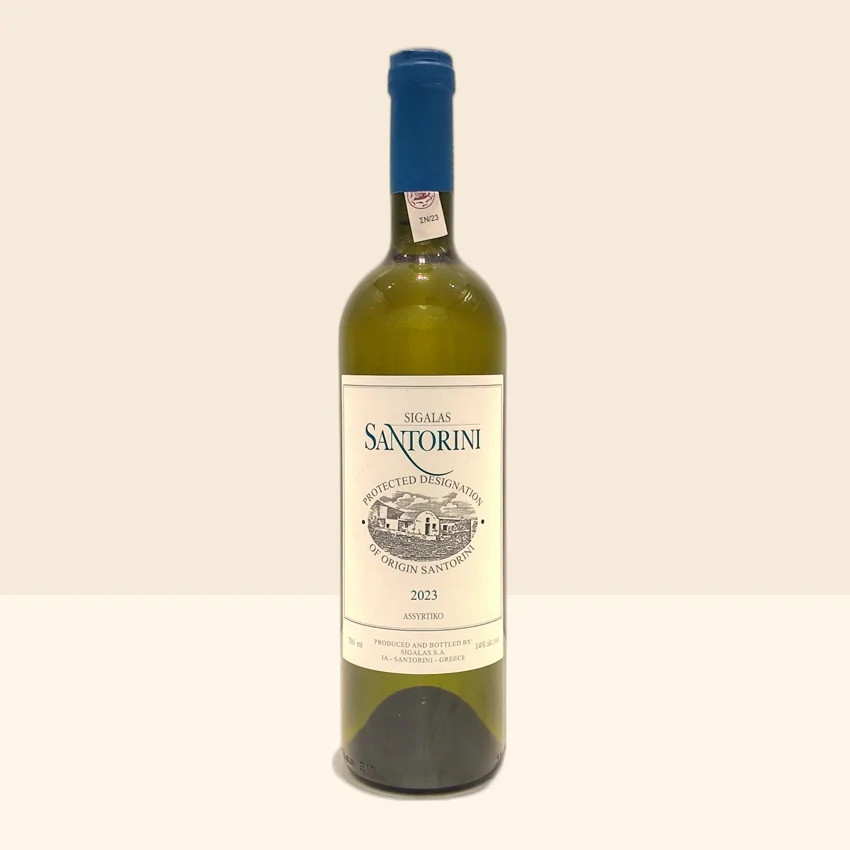 bouteille de Vin Santorini Assyrtiko de Sigalas - 2023