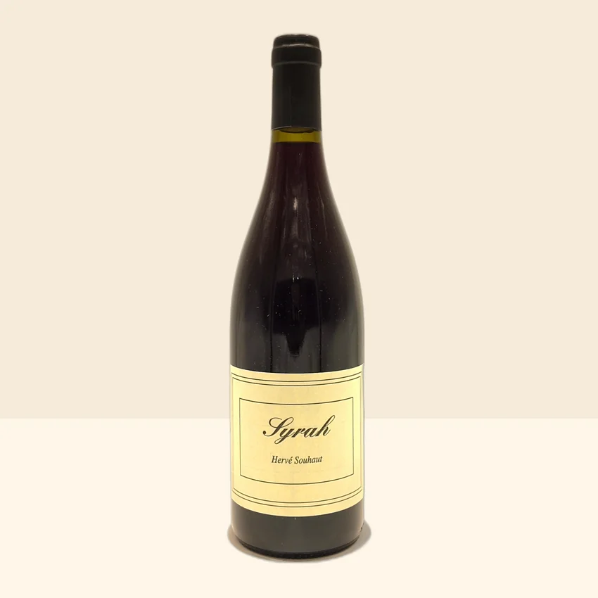 bouteille de Vin Syrah de Hervé Souhaut - 2023