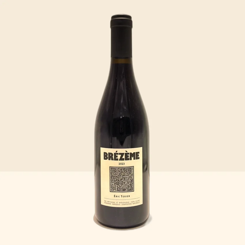bouteille de Vin Brézème Rouge de Eric Texier - 2023