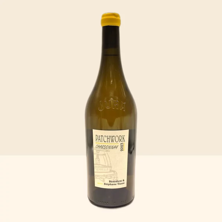 bouteille de Vin Chardonnay Patchwork de Bénédicte et Stéphane Tissot - 2023