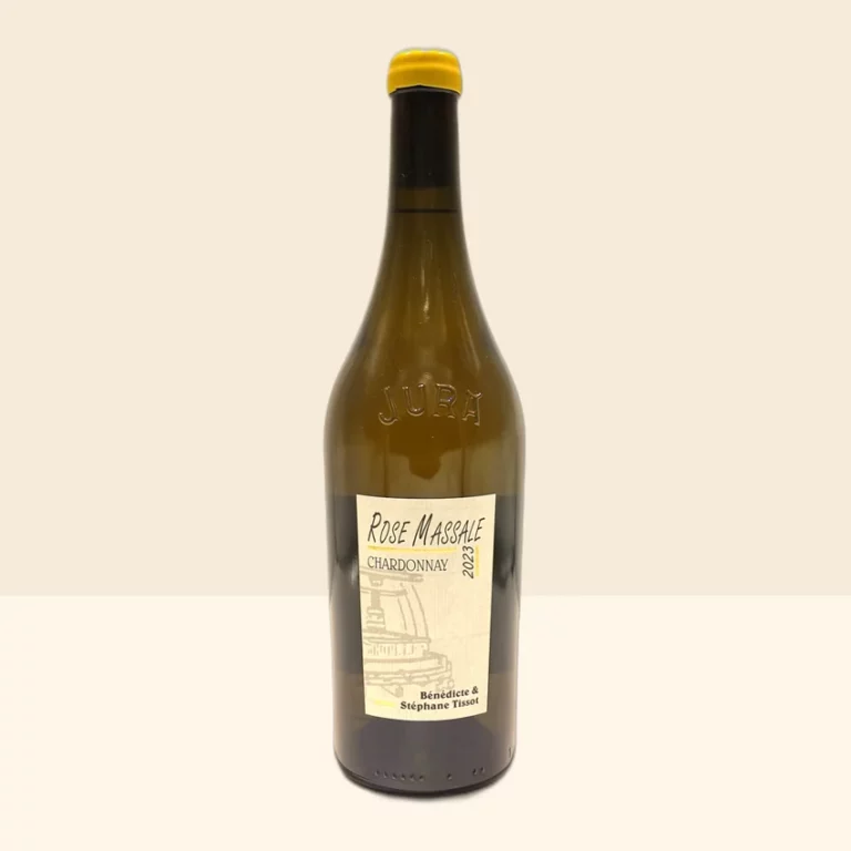 bouteille de Vin Chardonnay Rose Massale de Bénédicte et Stéphane Tissot - 2023